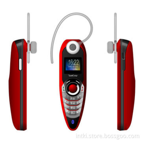 Unique Mini Bluetooth Phones, Can be Used as Bluetooth and also as a Cell Phone